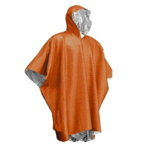 Emergency Raincoat Poncho Waterproof Rainwear Blanket Survival Camping Equipment Cold Insulation Rainwear Camping Equipment