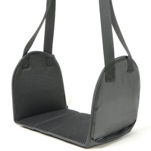 Newest Airplane Foot Hammock Airline Foot Rest With Removable Pad Adjustable Strap Foot Hammock With Menory Foam For Travel