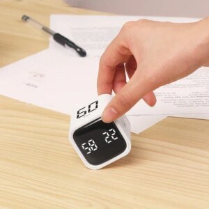 Productivity Cube Timer Gravity Sensor Flipping LED Display 4 Preset Time Dual Modes Countdown Cooking Study Mini Digital Timer - AliExpress 15